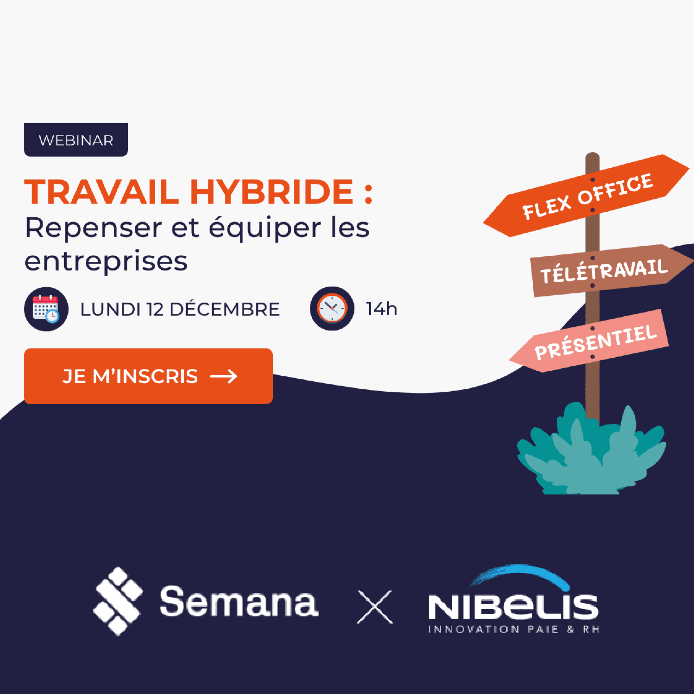 Travail Hybride : Repenser et équiper les entreprises | WEBINAR